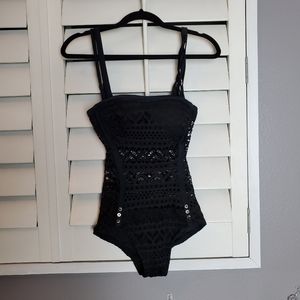 🏝Boho black one piece swimsuit🏝